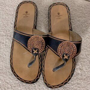 Made in Mexico Leather Sandals 9